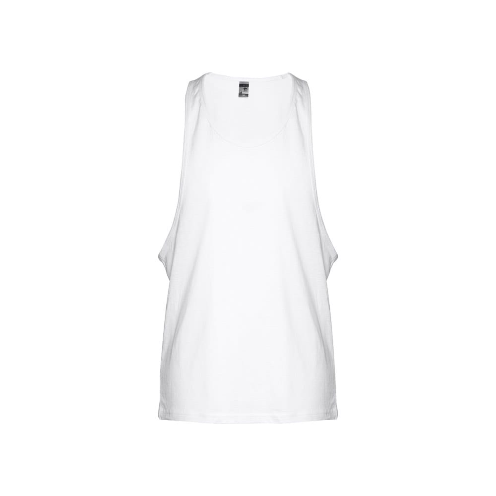 THC IBIZA WH. Ανδρικό βαμβακερό μπλουζάκι με διαιρούμενο μανίκι