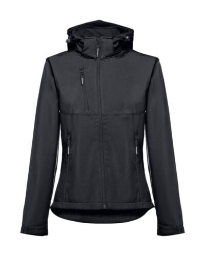 THC ZAGREB WOMEN. Γυναικείο σακάκι softshell με ζώνη