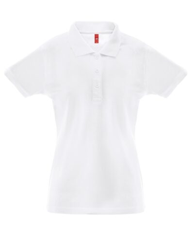 THC BERLIN WOMEN WH. Γυναικείο κοντομάνικο πουκάμισο πόλο