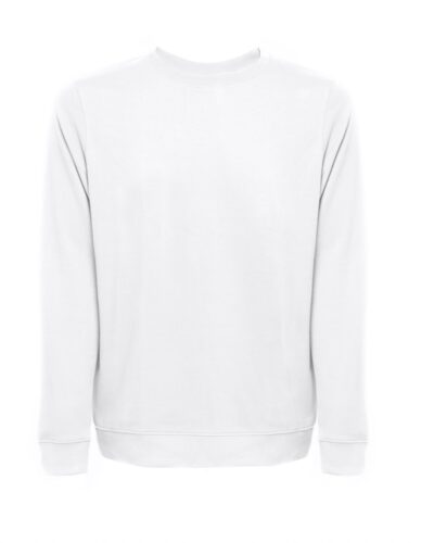 THC COLOMBO WH. Φούτερ (unisex) από ιταλική πετσετέ χωρίς κάρτα. Λευκό χρώμα