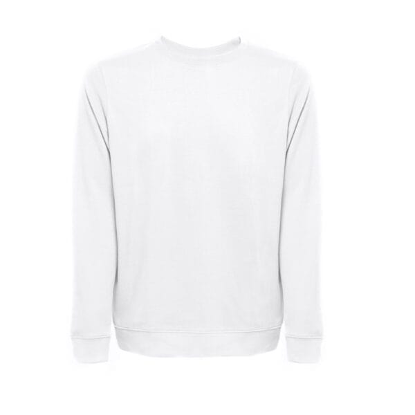THC COLOMBO WH. Φούτερ (unisex) από ιταλική πετσετέ χωρίς κάρτα. Λευκό χρώμα