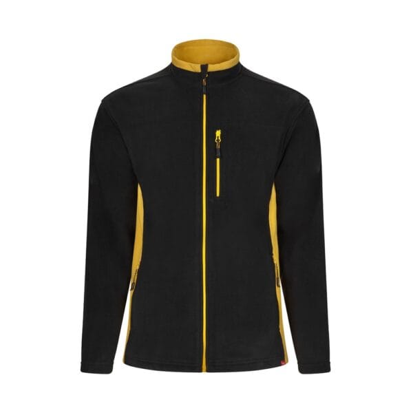 VL GERAS. Δίχρωμο fleece μπουφάν (220g/m²) από πολυεστέρα (100%)