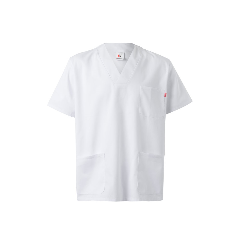 VL TLALOC. Τουίλ τουνίκ (190g/m²) με κοντά μανίκια, από πολυεστέρα (65%) και βαμβάκι (35%)