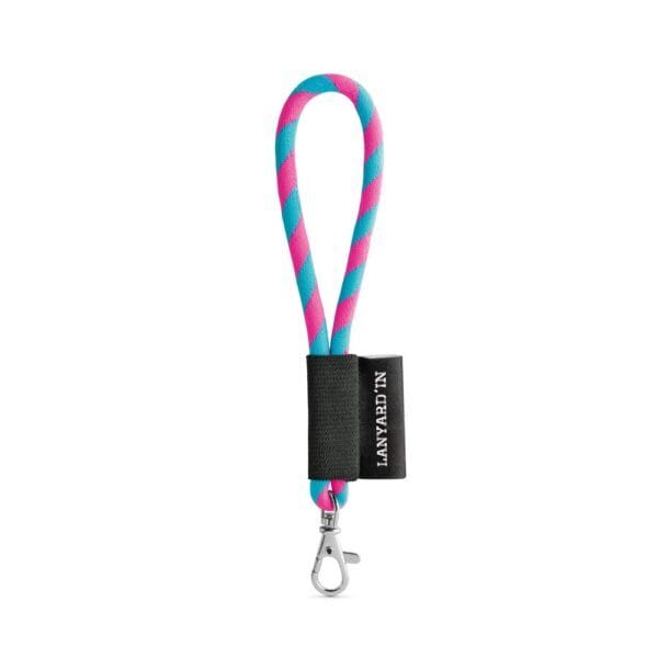 SET Lanyard TUBE Short (Ø 7 mm) με καραμπίνερ πύλης 9 mm