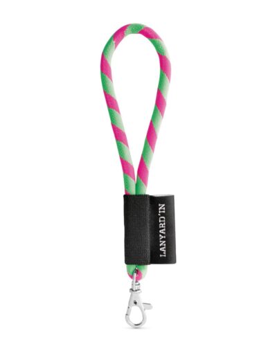 SET Lanyard TUBE Short (Ø 7 mm) με καραμπίνερ πύλης 9 mm