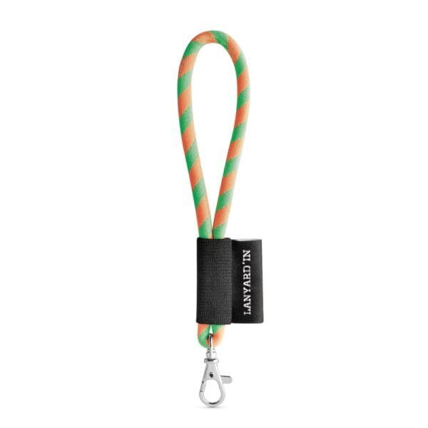 SET Lanyard TUBE Short (Ø 7 mm) με καραμπίνερ πύλης 9 mm