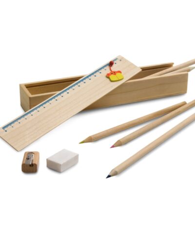 DOODLE. Σετ ζωγραφικής παρέχεται σε ξύλινο κουτί