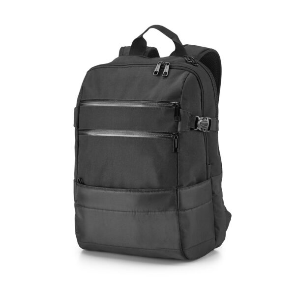 ZIPPERS BPACK. Σακίδιο φορητού υπολογιστή 15.6'' σε ζακάρ πολυεστέρας 300D και ζακάρ 840D