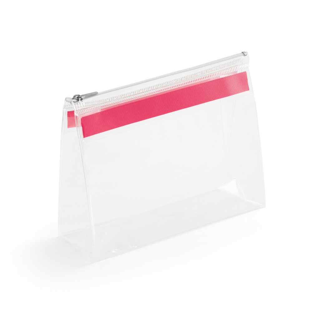 CHASTAIN. Διαφανής. Θήκη EVA με φερμουάρ