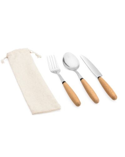 BOULUD. Σετ 3 τεμαχίων από ξύλο ακακίας