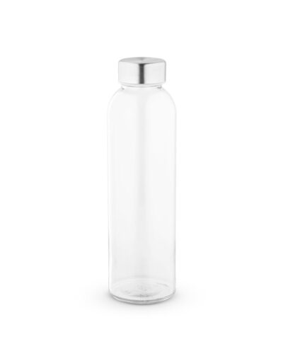 SOLER. Γυάλινο μπουκάλι και καπάκι subllimation από ανοξείδωτο ατσάλι 500 mL