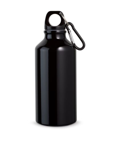 LANDSCAPE S. Αλουμινένιο αθλητικό μπουκάλι με καραμπίνερ 400 mL