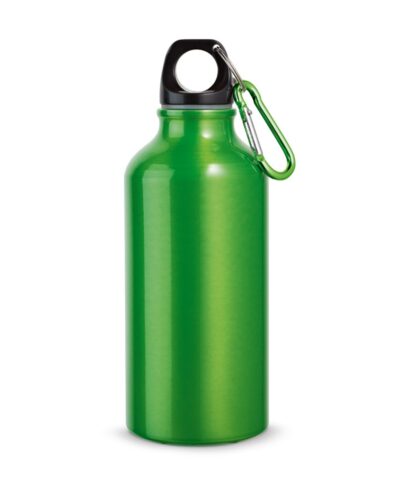 LANDSCAPE S. Αλουμινένιο αθλητικό μπουκάλι με καραμπίνερ 400 mL