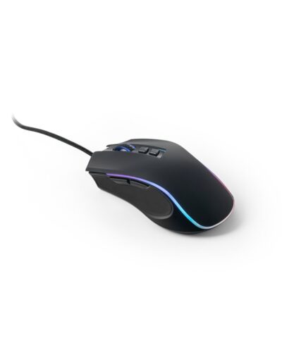 THORNE MOUSE RGB. Ποντίκι παιχνιδιών με καλώδιο 1.5m και φώτα LED RGB από ABS