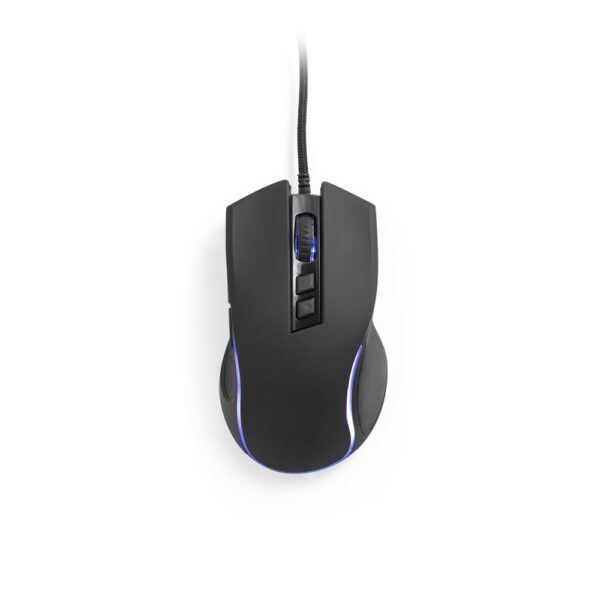 THORNE MOUSE RGB. Ποντίκι παιχνιδιών με καλώδιο 1.5m και φώτα LED RGB από ABS