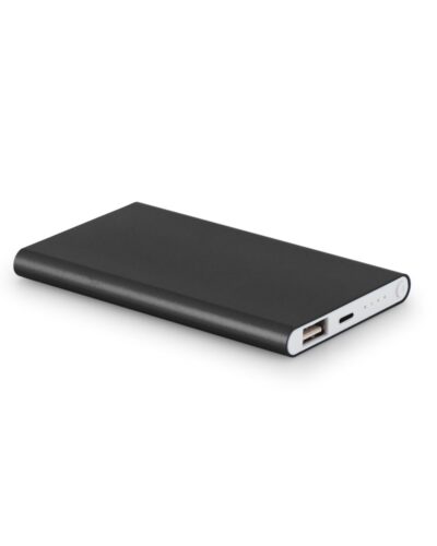 MARCET. Power bank slim 4'000 mAh από ανακυκλωμένο ABS (70% rABS) και ανακυκλωμένο αλουμίνιο (30% rAL)