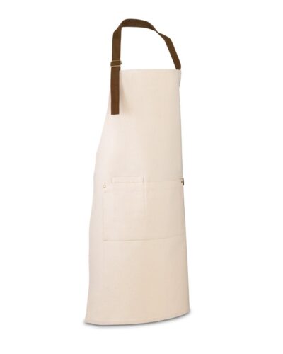 HOLM. Ποδιά από 100% βαμβάκι (320 g/m²) με μεταλλικές λεπτομέρειες