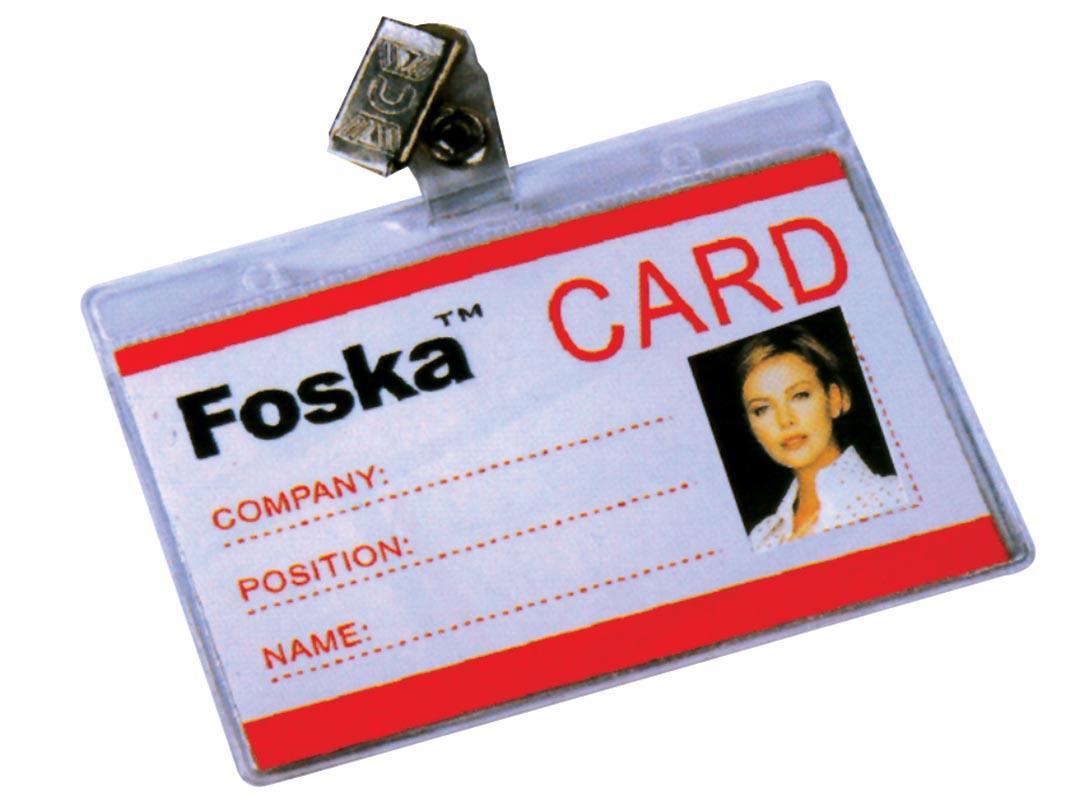 Καρτελάκια ονόματος κάθετα με κλιπ 11,8x7,4εκ. 100 τμχ. (Αντιγραφή)