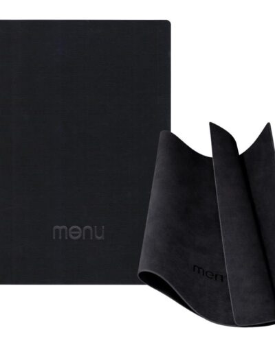 μενού εστιατορίου εύκαμπτο ecoleather με κρυφό λάστιχο 22,5x32x0,15εκ. πάχος 2 όψεων μπορντώ Δυνατότητα εκτύπωσης ΣΕΤ 10 ΤΕΜ (Αντιγραφή)