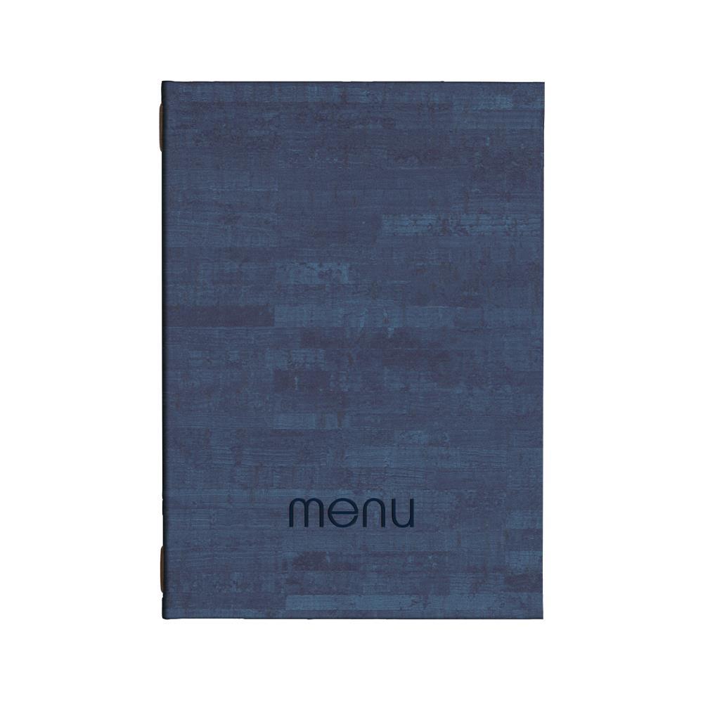 μενού εστιατορίου pu cork μπεζ με κρυφό λάστιχο 23x32εκ. Δυνατότητα εκτύπωσης ΣΕΤ 10 ΤΕΜ