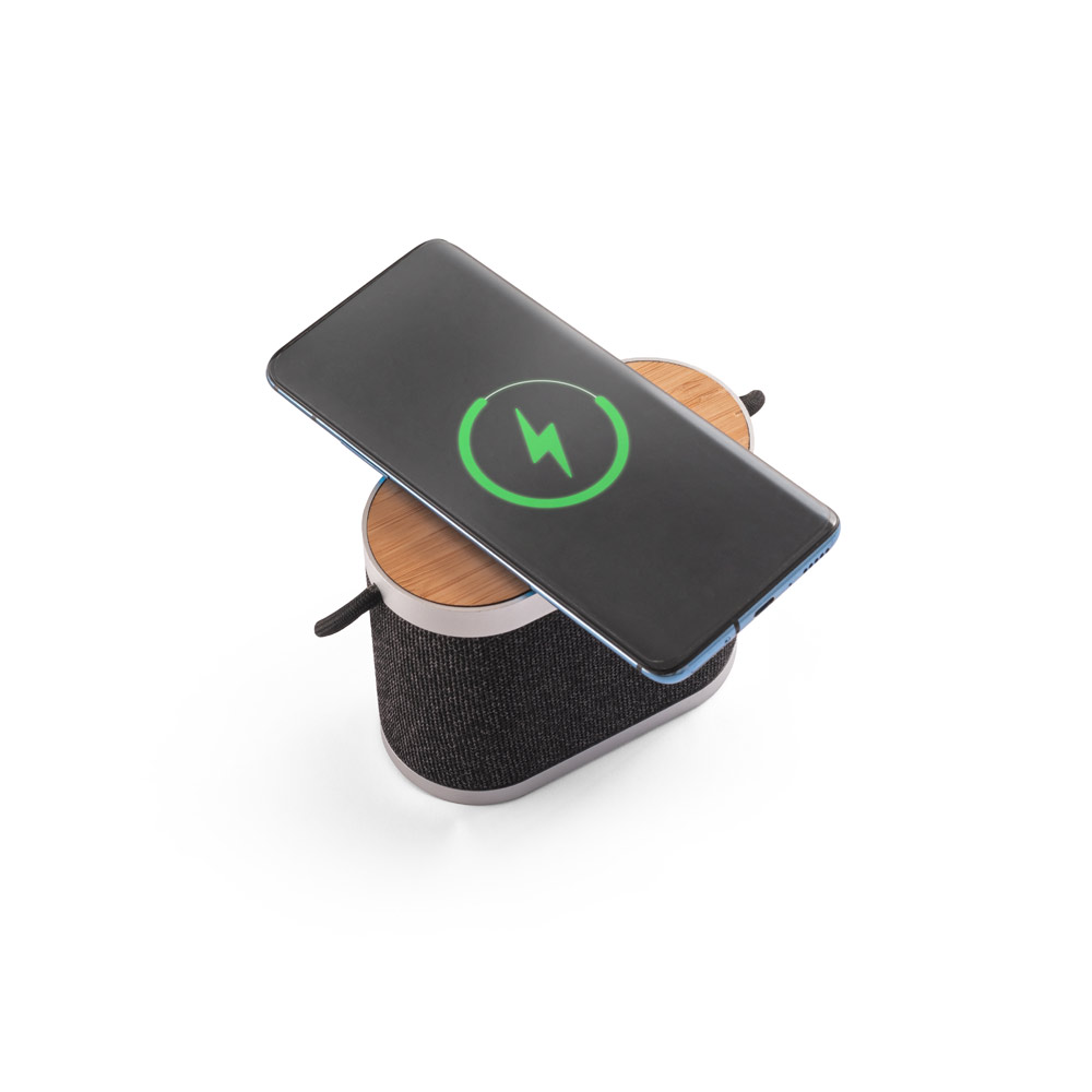 Φορητό ηχείο bluetooth 5w με ασύρματο φορτιστή 15w – Πακέτο 5 τεμαχίων